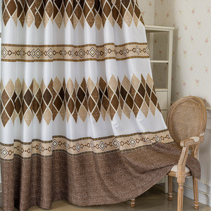 Tende in Poliestere con Stampa Diamantata Bohémien, Isolanti Termici e Oscuranti <span class=keywords><strong>per</strong></span> Soggiorno e Appartamento - Product Image 2