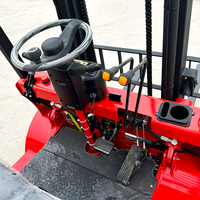 Carrello Elevatore Elettrico da 3 Tonnellate Certificato CE con Traslatore Laterale, Altezza di Sollevamento 3-7m, Contrappesato - Woerkai CPD30B - Offerta Speciale