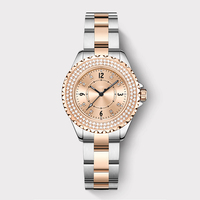 Montre pour femme VLOVE, mode, cadran en nacre, pierres, étanche, montre de luxe légère