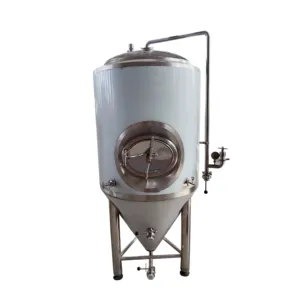 GHO stainless steel beer fermenter beer fermentation tank with side manhole
