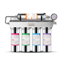 Système de filtration d'eau par osmose inverse en acier inoxydable Baiwin, purificateur d'eau pour restaurant