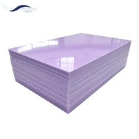 Feuille de polyéthylène HDPE personnalisée de 1 mm à 200 mm d'épaisseur, feuille de plastique HDPE colorée