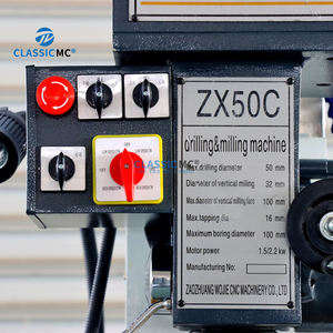 Недорогой высококачественный фрезерно-сверлильный станок ZX50C, вертикальный фрезерно-сверлильный станок ZX50C - Product Image 6