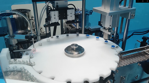 Tự động điện khí nén vô trùng lọ điền máy cho vắc-xin chất lỏng và bột với mang thành phần cốt lõi - Product Image 6