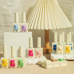 ZRKGEL 15 ml 60 Colores Hermosa Botella de Oso Gel UV Inodoro Suministros para <span class=keywords><strong>Uñas</strong></span> Esmalte en Gel al Por Mayor Marca Blanca Gel UV Removible - Product Image 3