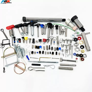 مكبس تحديد المواقع محملة بنابض مع مقبض وقفل صامولة PDMG617 5 - AK - Product Image 1