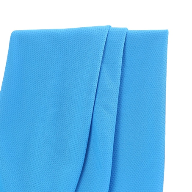 Wholesale Price Summer Cool Sports Towel Swimwear Fabric 100% Polyester Sweat-absorbent Quick-drying Cooling Free Sample Boys