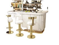 Tabourets de bar pivotants de luxe en acier inoxydable doré, chaise haute de bar pour comptoir de cuisine
