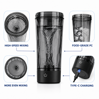 Bouteille shaker automatique pour protéines de 20 oz, tasse mélangeuse électrique portable, shaker de fitness pour la salle de sport, rechargeable, logo personnalisé, vente en gros