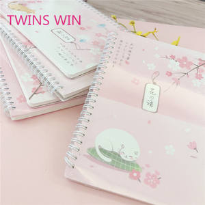 The America Best Selling School Stationery Wholesale Free Sample <strong>Pretty</strong> Flower Printed Eco Recycled Sprial <strong>Notebook</strong> for Gift1754 - Product Image 5
