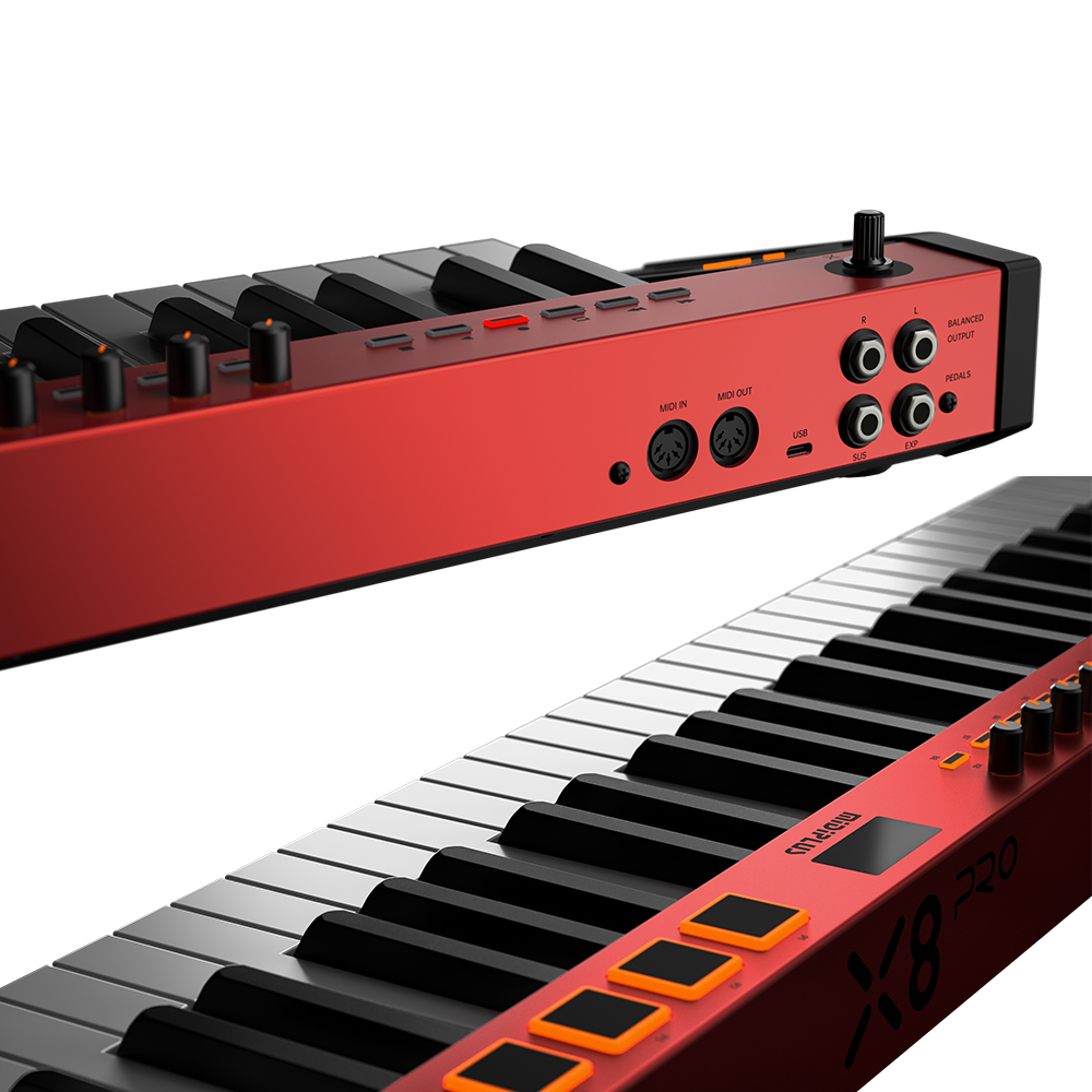 midiplus x8 pro USB キーボードコントローラー Amazon.com: midiplus X8 Pro USB MIDI Keyboard Controller