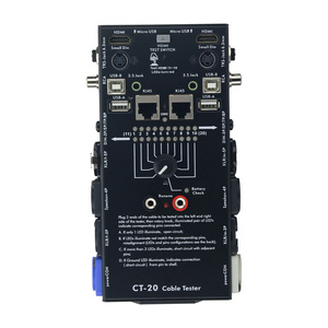 <strong>CT</strong>-20 Audio Cable <strong>Tester</strong> RJ45 Cable <strong>Tester</strong> (Measures 20 Types) for High-Definition-compatible PowerCON Speakon - Product Image 1