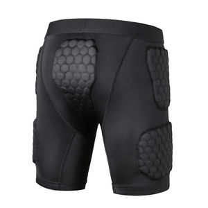 เสื้อรัดรูปบุนวมสำหรับผู้ชายเสื้อยืดป้องกันหน้าอกสำหรับชุดรักบี้เพนท์บอลเบสบอล - Product Image 4