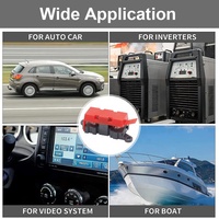 Boulon de rénovation sur fusible Type BDFS MIDI/ANS Porte-fusible Module de distribution d'alimentation Fusible avec couvercle anti-poussière pour voiture camion RV