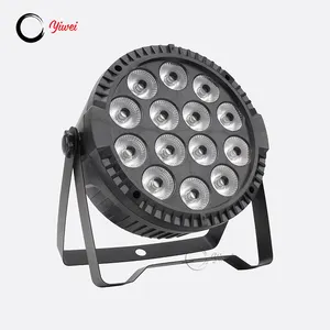 14X6W RGBW 4 ב 1 LED פלסטיק Par אור שלב תאורת אירועים סטודיו ברים פאבים DJ לילה מועדוני דיסקוטקים מסיבה