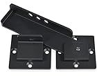 SANKINS moderno 5,5 \ "negro mate hierro forjado resistente puerta de valla pestillo Puerta de Granero Flip Hardware cerradura de granja