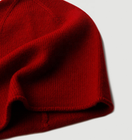 Bonnet unisexe en cachemire 100% tricoté uni, respirant et imperméable, 6 couleurs