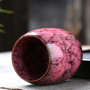 Cadeau de mariage de luxe Ensemble de tasses à thé en céramique émaillée colorée avec <span class=keywords><strong>Master</strong></span> Cup Tasses à café expresso Service à thé <span class=keywords><strong>Kungfu</strong></span> dans une boîte cadeau - Product Image 3