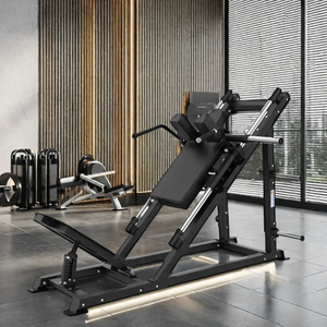 Barato 45 grados <span class=keywords><strong>Hack</strong></span> Squat cargado placa Fitness gimnasio pierna levantamiento de pesas en línea para la venta - Product Image 4