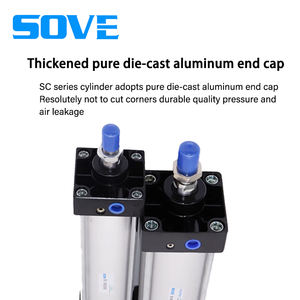 SOVE פנאומטי צילינדר סטנדרטי דחף גבוה Airtac צילינדר סטנדרטי דחף גדול קטן SC פנאומטי צילינדר - Product Image 3
