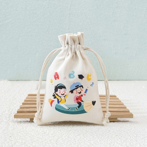 Custom Cotton Canvas <strong>Drawstring</strong> <strong>Bag</strong> With Logo Printing Personalized Small Black Velvet <strong>Drawstring</strong> Gift <strong>Makeup</strong> <strong>Bag</strong> - Product Image 4