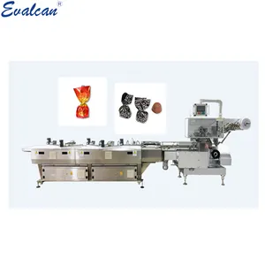 Automatic Twisting Packing Machine System Single Twist Chocolate Candy Wrapping Machine