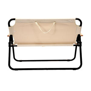 Wholesale Outdoor Portable <b>Chair</b> Double Folding Iron Pipe Frame for Camping Beach Picnic Barbecue - Product Image 3