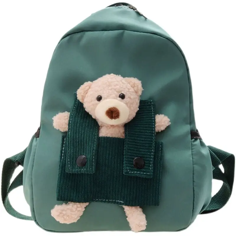 Children's schoolbag Kindergarten Girls' bag Little Bear Cartoon Baby Boys' cute backpack Children's schoolbag
