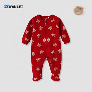 Tutina in Cotone Biologico Personalizzata, Set di Pagliaccetti alla Moda per Bambini, <span class=keywords><strong>Abbigliamento</strong></span> Invernale Aderente per Neonati 0-3 <span class=keywords><strong>12</strong></span> <span class=keywords><strong>18</strong></span> <span class=keywords><strong>Mesi</strong></span> - Product Image 1