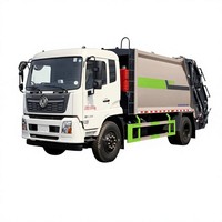 Camion Compacteuse à Ordures Diesel 4x2 de 18 m³ de Haute Qualité, Neuf, Transmission Manuelle, à Vendre