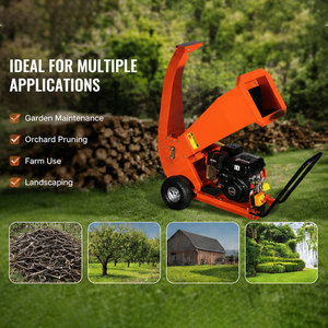Broyeur <span class=keywords><strong>de</strong></span> branches robuste à moteur essence 13HP 3600 tr/min à démarrage électrique, conception horizontale, déchiqueteuse <span class=keywords><strong>de</strong></span> <span class=keywords><strong>bois</strong></span> - Product Image 4