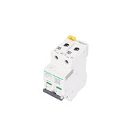 Interruptor Automático Miniatura Schneider Acti9 IC65N MCB 6kA 1P 2P 3P 4P Curva B 1A-63A 230/400V para Riel DIN, Uso Doméstico