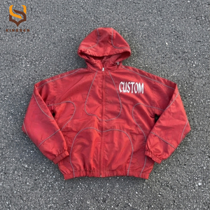 Custom Men <b>Running</b> Outdoor Sportswear <b>Reflective</b> Zip up Polyester Nylon Windbreaker Tracksuit Track <b>Jacket</b> and Shorts Set - Product Image 2