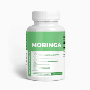 Cápsulas de polvo de hoja de Moringa 100% pura OEM, mejoran la densidad ósea, antioxidantes de Moringa, apoyo a la salud, extracto de planta de Moringa en cápsulas - Product Image 1