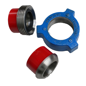 FMC Weco High Pressure Hammer Union <strong>Tees</strong> Carbon Steel Zinc NPT &amp; BSP Thread 50mm 100mm Sizes Plated Casting Technics - Product Image 2