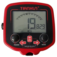 Détecteur de métaux professionnel Tianxun Tx 850 étanche en métal doré, plastique ABS, sensibilité >25 cm, fréquence 19 kHz, garantie 1 an, sans bobine