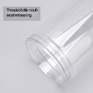 Pot Cosmétique en Plastique Transparent avec Couvercles à Vis pour Crème, Plusieurs Tailles (40ml, 50ml, 100ml, 30ml, 150ml, 200ml, 250ml, 300ml, 500ml, 4oz, 6oz, 8oz, 16oz) - Product Image 2