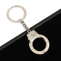 Cadeaux créatifs, jouets de poche, pendentifs pour sacs en métal, alliage de zinc, divertissement décontracté, mini menottes de simulation, porte-clés