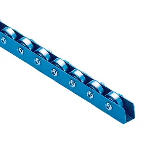 Normaal Staal Skate Roller Spoor Wiel Transportband