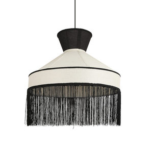 Lustre en rotin à pampilles de style japonais, noir, rond, E27, à six têtes, pour salon, chambre à coucher, décoration de la maison - Product Image 5