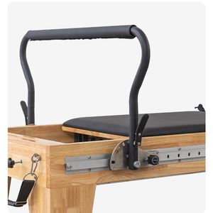 Wavar Full Track Bois Pilates Réformateur Studio Usage Professionnel Pilates Réformateurs Bois De Chêne Équipement De Fitness Pilates Réformateur - Product Image 3