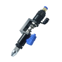 Vanne de distribution à contre-pression de précision, à commande PLC, à moteur, pour adhésifs thermofusibles UV à base de silicone, 1 an de garantie