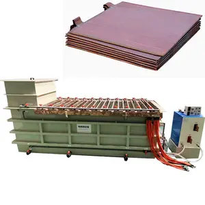 Professional 99.99% Copper Silver Metal Electrolysis Copper Cathode Machine for Purified 99.99% Copper