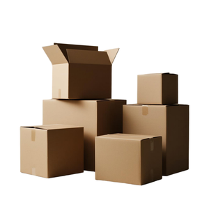 Tùy chỉnh in sóng hộp carton các tông vận chuyển bưu phẩm di chuyển giao hàng Bao bì hộp Kraft - Product Image 2