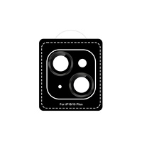 Protecteur d'objectif d'appareil photo en verre trempé Eagle Eye pour iPhone 15/15 Plus Housse de protection d'objectif HD