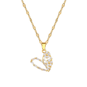 Collar de Estilo Lujoso, Delicado y Elegante con Diseño en Forma de Corazón para Hombre - Product Image 6