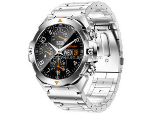 <span class=keywords><strong>Orologio</strong></span> Intelligente da <span class=keywords><strong>Uomo</strong></span> con Touchscreen Completo, Impermeabile IP68, Monitoraggio del Battito Cardiaco, dell'Ossigeno e del Sonno per Sport, Ufficio e Allenamento Quotidiano - Product Image 2
