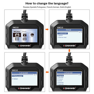 KONNWE-probador <span class=keywords><strong>de</strong></span> batería KW210, Analizador <span class=keywords><strong>de</strong></span> batería Digital automático para motocicleta, coche, camión, barco, barco a <span class=keywords><strong>vapor</strong></span> - Product Image 4