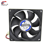 80x80x25mm 80mm 8025 12v DC eksenel akış kol yatak havalı ısıtıcı endüstriyel egzoz fanı 8cm