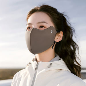 GO LOVE JOY DKZ41 wajah hangat wanita, Bandana bersepeda tahan angin dan dingin, tampilan WAJAH modis lebih kecil desain 3D - Product Image 1